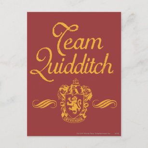 Harry Potter   Team QUIDDITCH™ Postcard