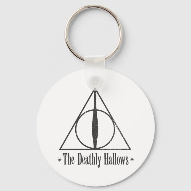 Harry Potter | The Deathly Hallows Emblem Keychain (Front)