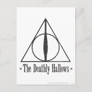 Harry Potter   The Deathly Hallows Emblem Postcard