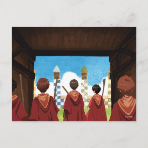 HARRY POTTER™ & the GRYFFINDOR™ QUIDDITCH™ Team Postcard