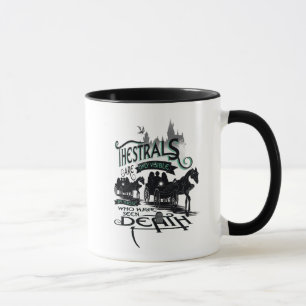 Harry Potter   Thestrals Typography Graphic Mug