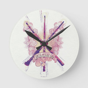 Harry Potter   Until The Very End Round Clock