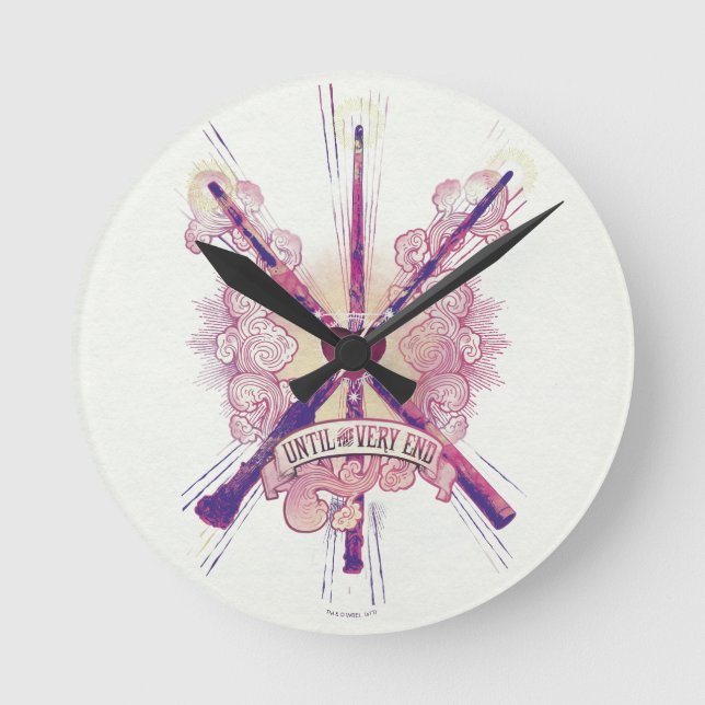 Harry Potter | Until The Very End Round Clock (Front)