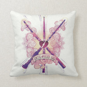Harry Potter   Until The Very End Throw Pillow