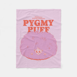 HARRY POTTER™ Weasley's Wizard Pygmy Puff Fleece Blanket