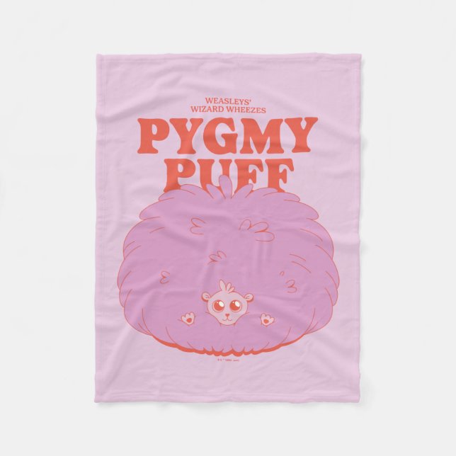 HARRY POTTER™ | Weasley's Wizard Pygmy Puff Fleece Blanket (Front)