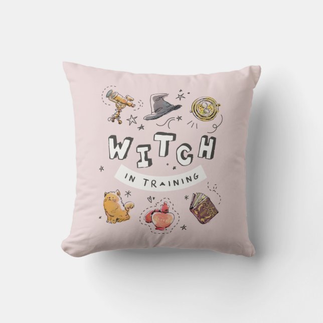 HARRY POTTER™ | Witch in Training Throw Pillow (Front)