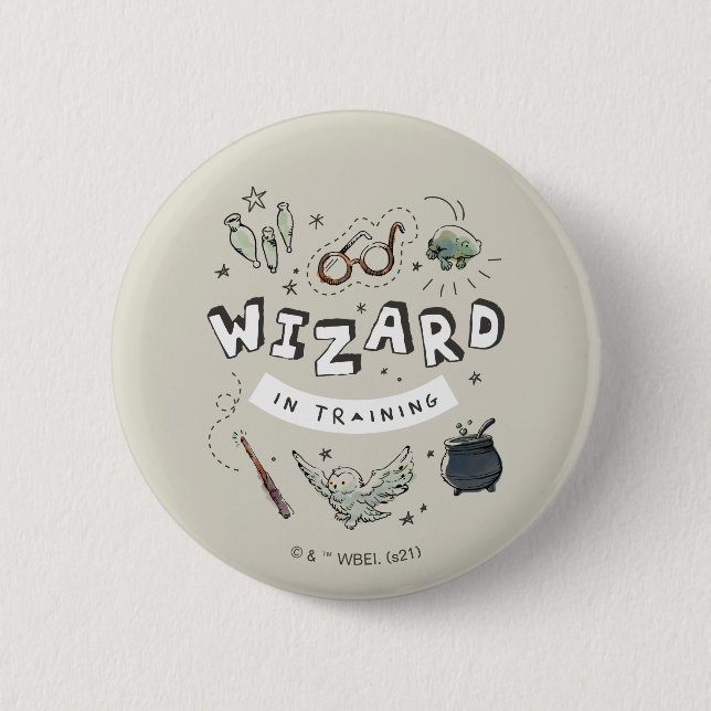 HARRY POTTER™ | Wizard in Training 2 Inch Round Button (Front)