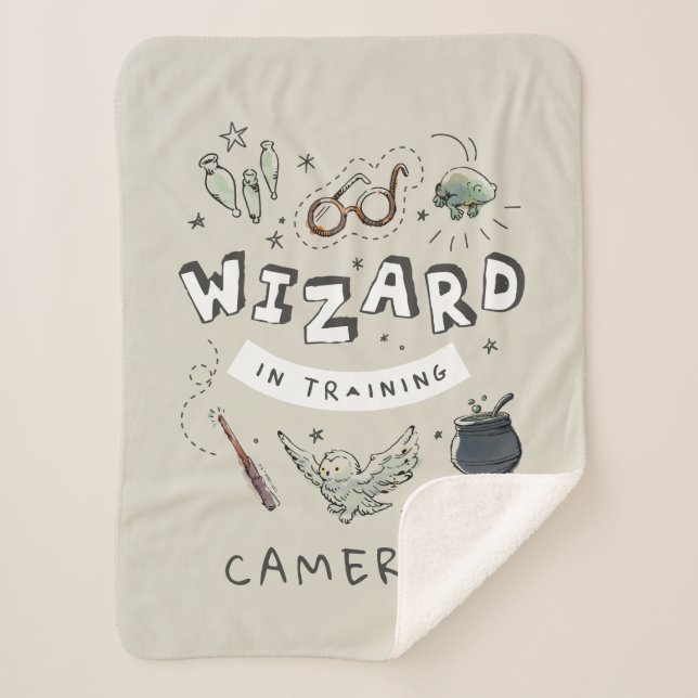 HARRY POTTER™ | Wizard in Training Sherpa Blanket (Front)