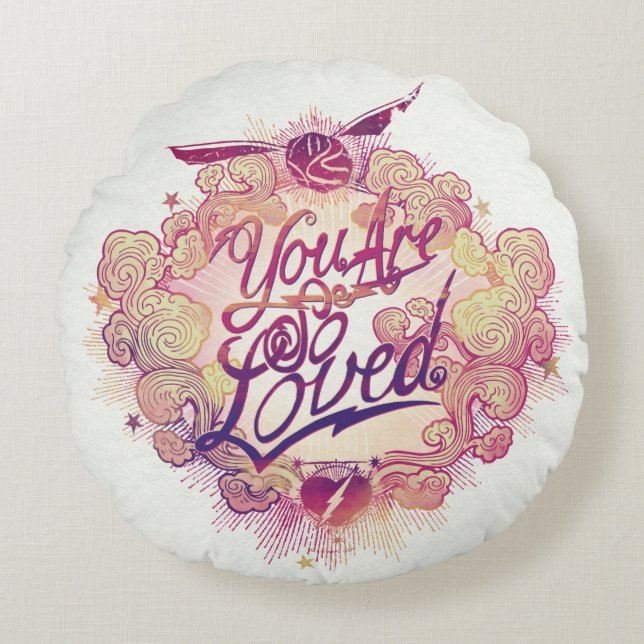 Harry Potter | You Are So Loved Round Pillow (Front)