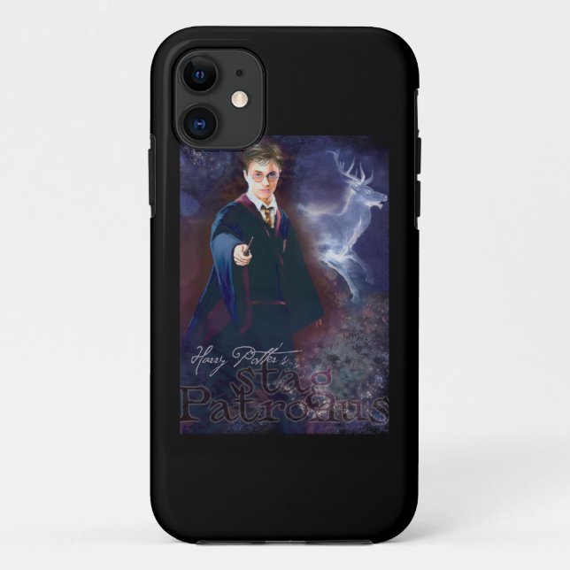 Harry Potter's Stag Patronus Case-Mate iPhone Case (Back)