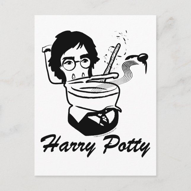Harry Potty Postcard (Front)