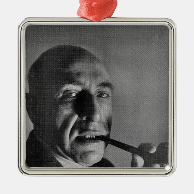 Harry Price Metal Ornament (Front)