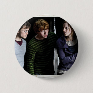Harry, Ron, and Hermione 4 2 Inch Round Button