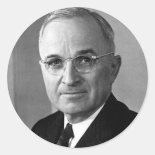 Harry S. Truman 33 Classic Round Sticker
