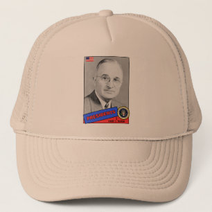 Harry S. Truman Baseball Card Trucker Hat