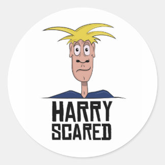 Harry Scared Sticker
