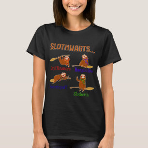 Harry Slothwarts Sloth Gift For Birthday Halloween T-Shirt