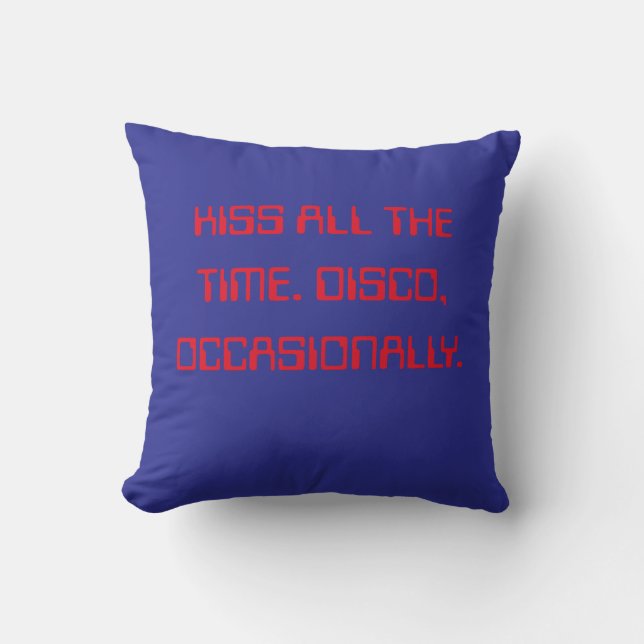 Harry Styles Blue Shirt KATTDO Throw Pillow (Front)
