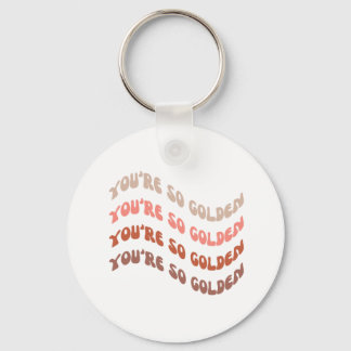 Harry styles Golden Keychain
