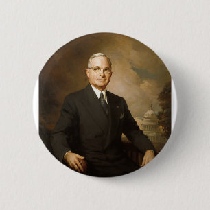 Harry Truman 2 Inch Round Button