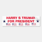 Harry Truman pour Président Sticker