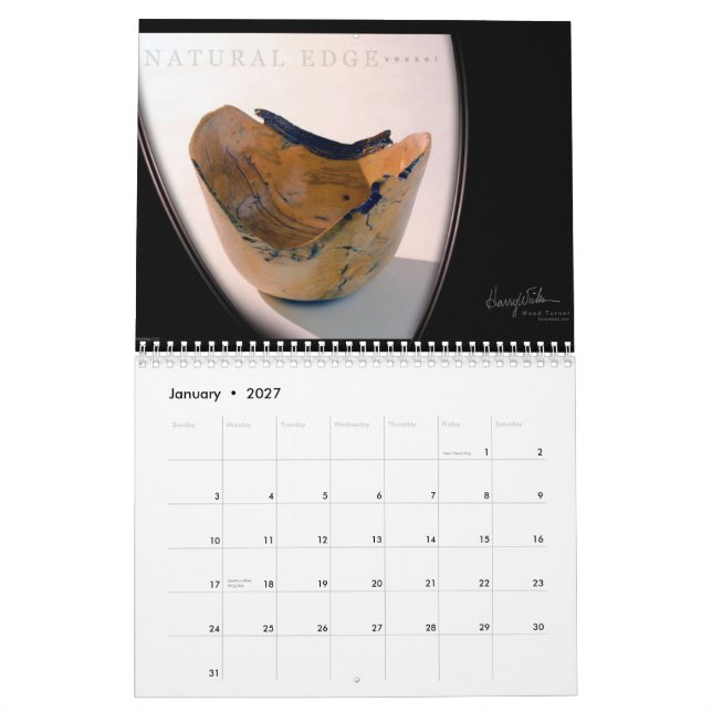 HARRY WICKS MAKING CHIPS CALENDAR (Jan 2027)