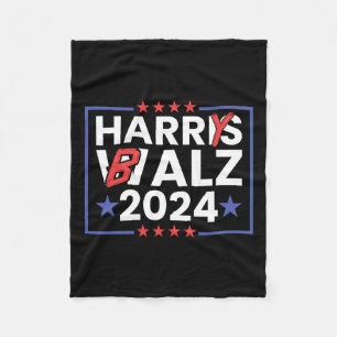 Harrys B Funny Harry B 2024 2  Fleece Blanket