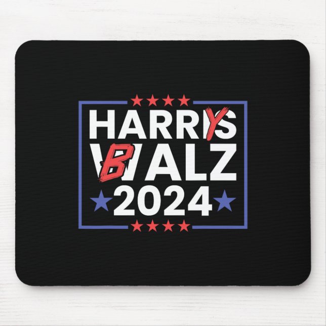 Harrys B Funny Harry B 2024 2  Mouse Pad (Front)