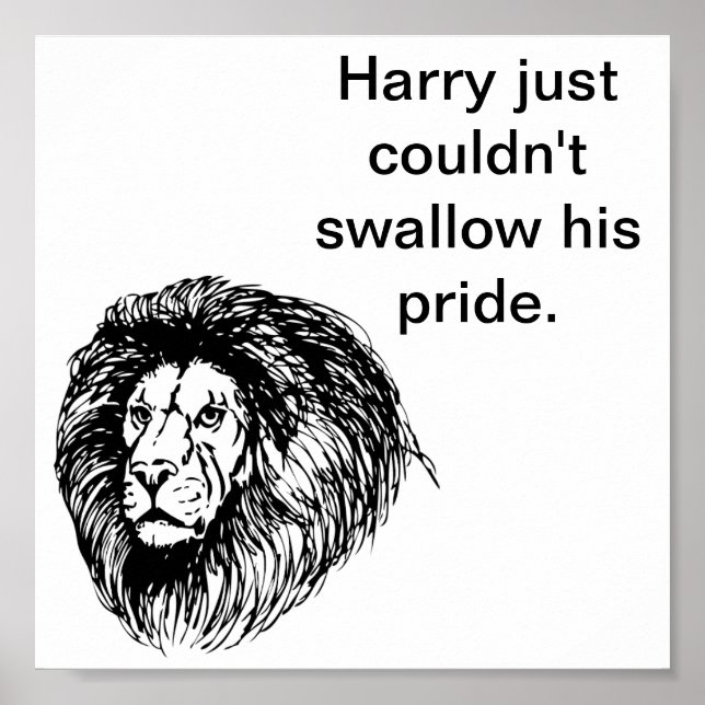 Harry's Pride Poster (Front)