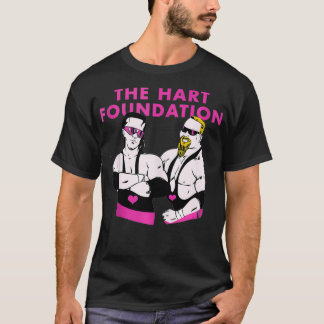 Hart Foundation Wrestling  T-Shirt