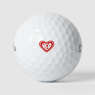 Hart full of love golf balls