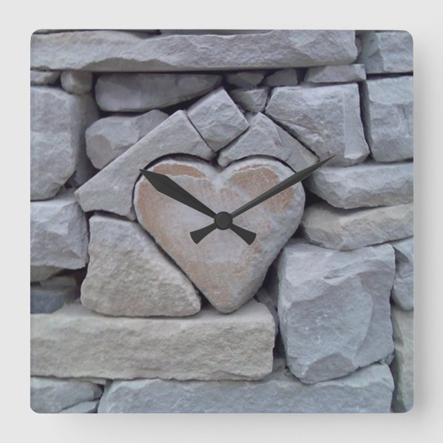 Hart of Stone Wall Clock (Front)