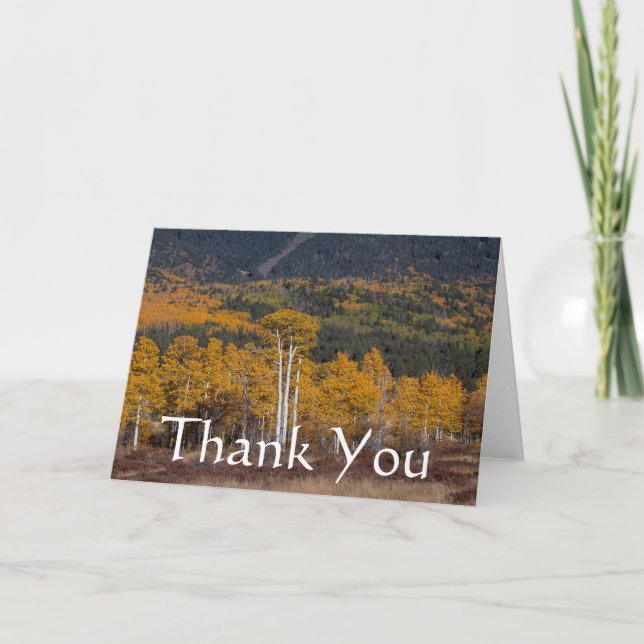 Hart Prairie, Flagstaff, Arizona. Thank you Card (Front)