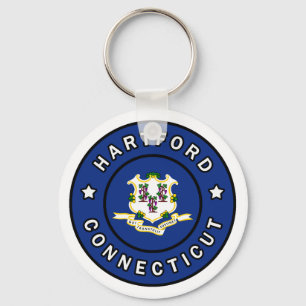 Hartford Connecticut Keychain
