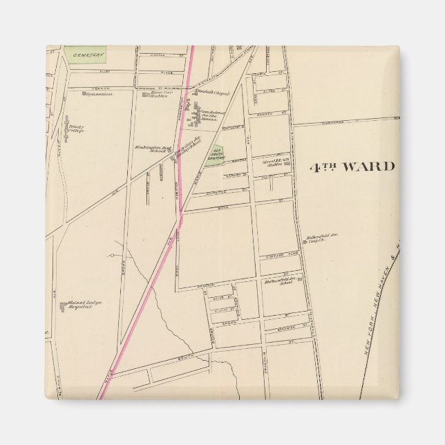 Hartford, Connecticut Magnet (Front)