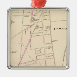 Hartford, Connecticut Metal Ornament