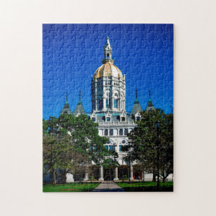 Hartford Connecticut State Capitol. Jigsaw Puzzle