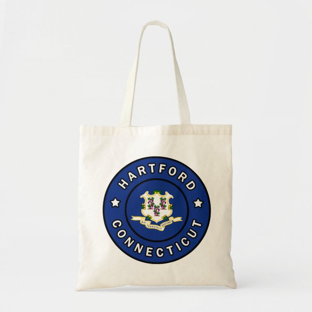 Hartford Connecticut Tote Bag (Front)