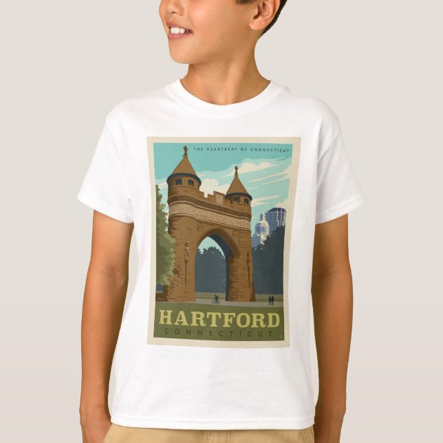 Hartford, CT T-Shirt (Front)
