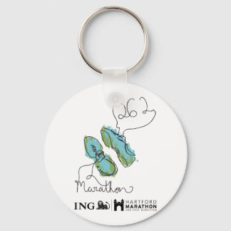 Hartford Marathon: Shoes Keychain