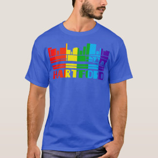 Hartford Pride  Hartford LGBT Gift LGBTQ Supporter T-Shirt