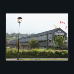 Hartland Bridge Longest Covered Bridge Postcard<br><div class="desc">© 2012 Anne Hale Photography. A memorable photograph of the Hartland Bridge which is the world's longest covered bridge spanning the Saint John river at 1282 feet.</div>