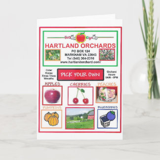 HARTLAND ORCHARDS CARD