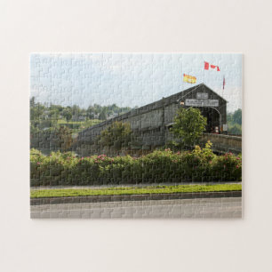Hartland World's Longest Covered Bridge Jigsaw Puzzle