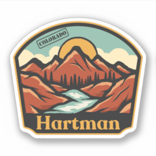 Hartman, Colorado Sticker