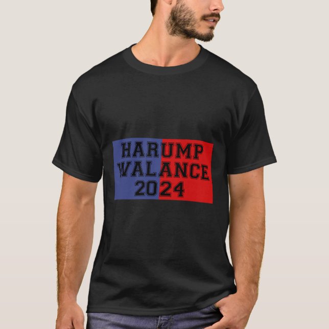 Harump Walance 2024 Shirt Harris Trump Wheimer Van (Front)