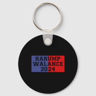 Harump Walance 2024 Shirt Harris Trump Wheimer Van Keychain