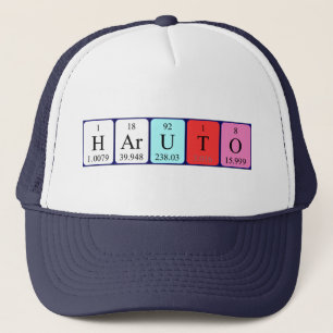 Haruto periodic table name hat