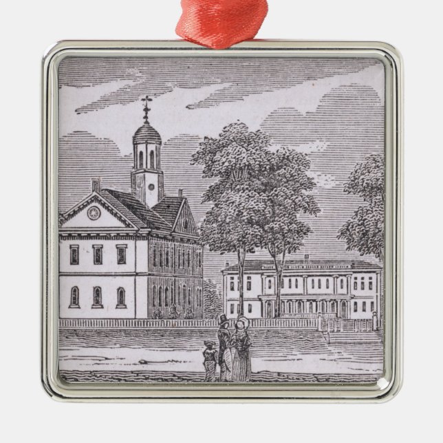 Harvard University, from 'Historical Metal Ornament (Front)
